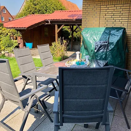 Holiday home Duenenwind In Carolinensiel,w-lan,strandkorb